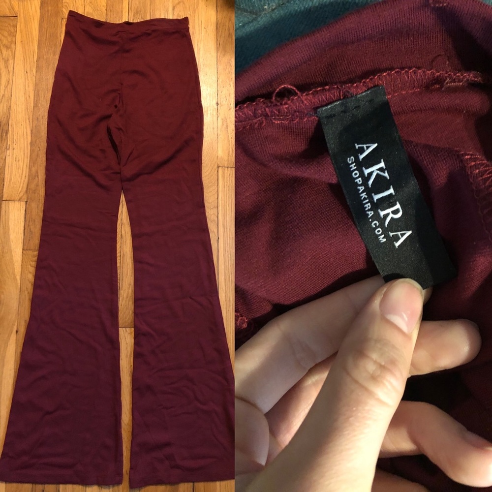 Soft high waisted flare pants